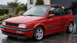 Kontrola miękkiego dachu Volkswagena Golfa 3 Cabrio